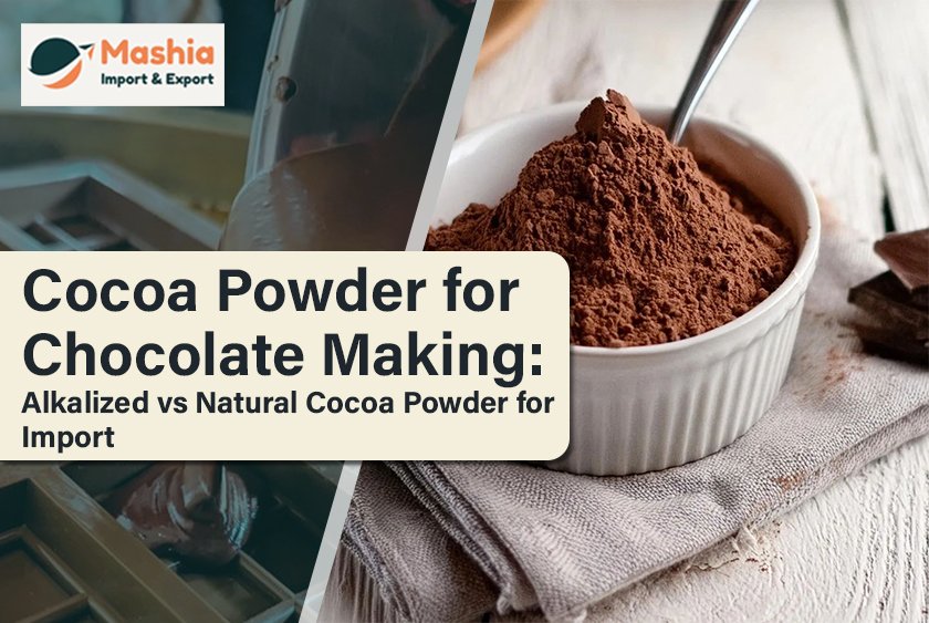 Cocoa Powder for Chocolate Making: Alkalized vs Natural Cocoa Powder for Import